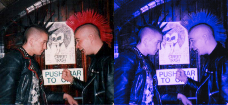 80s Fashion Men Punk Rock Style