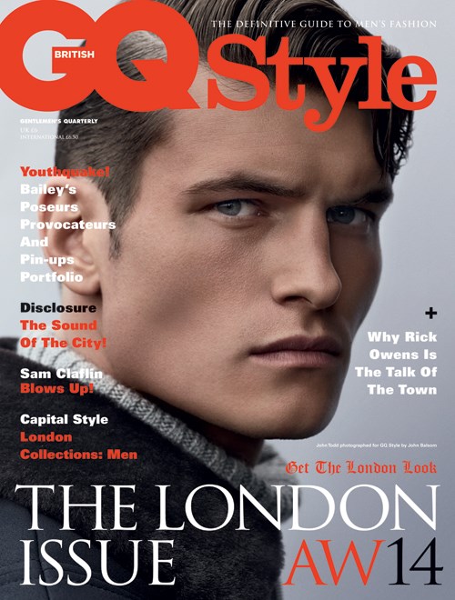 British GQ Style Cover John Todd