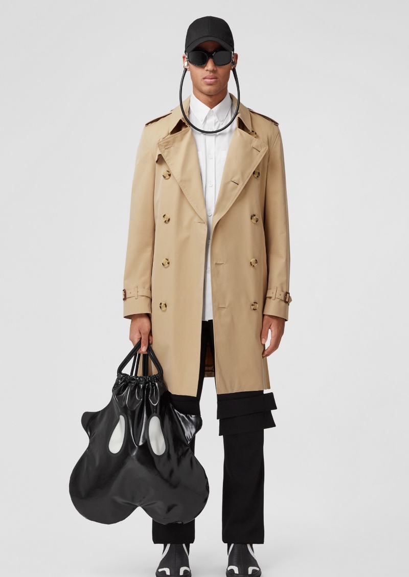 Burberry Mid-length Kensington Heritage Trench Coat Men