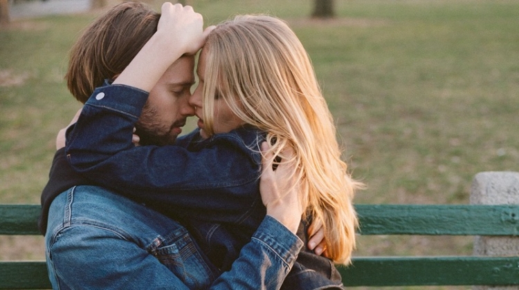 Patrick Schwarzenegger and Abby Champion star in Calvin Klein Jeans' fall-winter 2019 campaign.