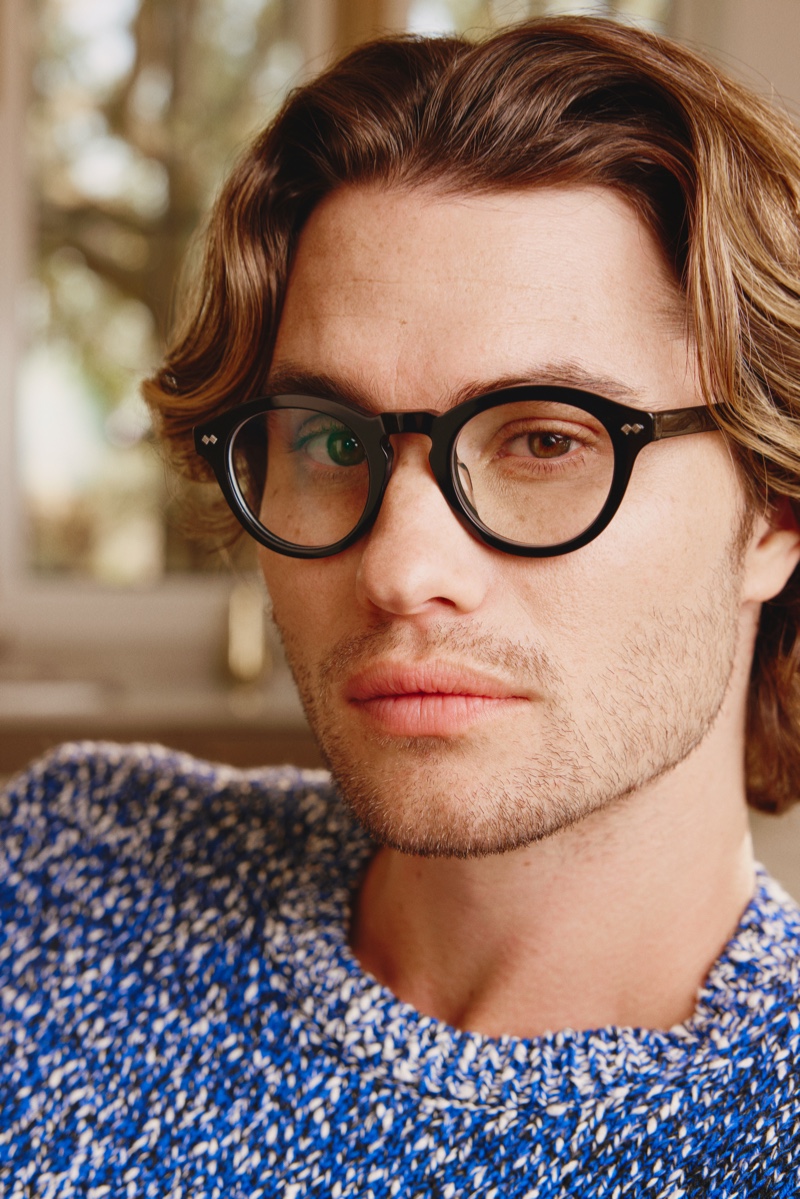 Chase Stokes wears Zenni eyewear.