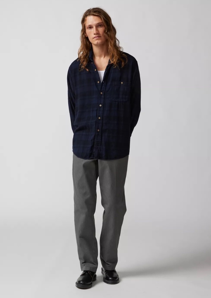 Flannel Shirt Men Urban Renewal Urban Outfitters