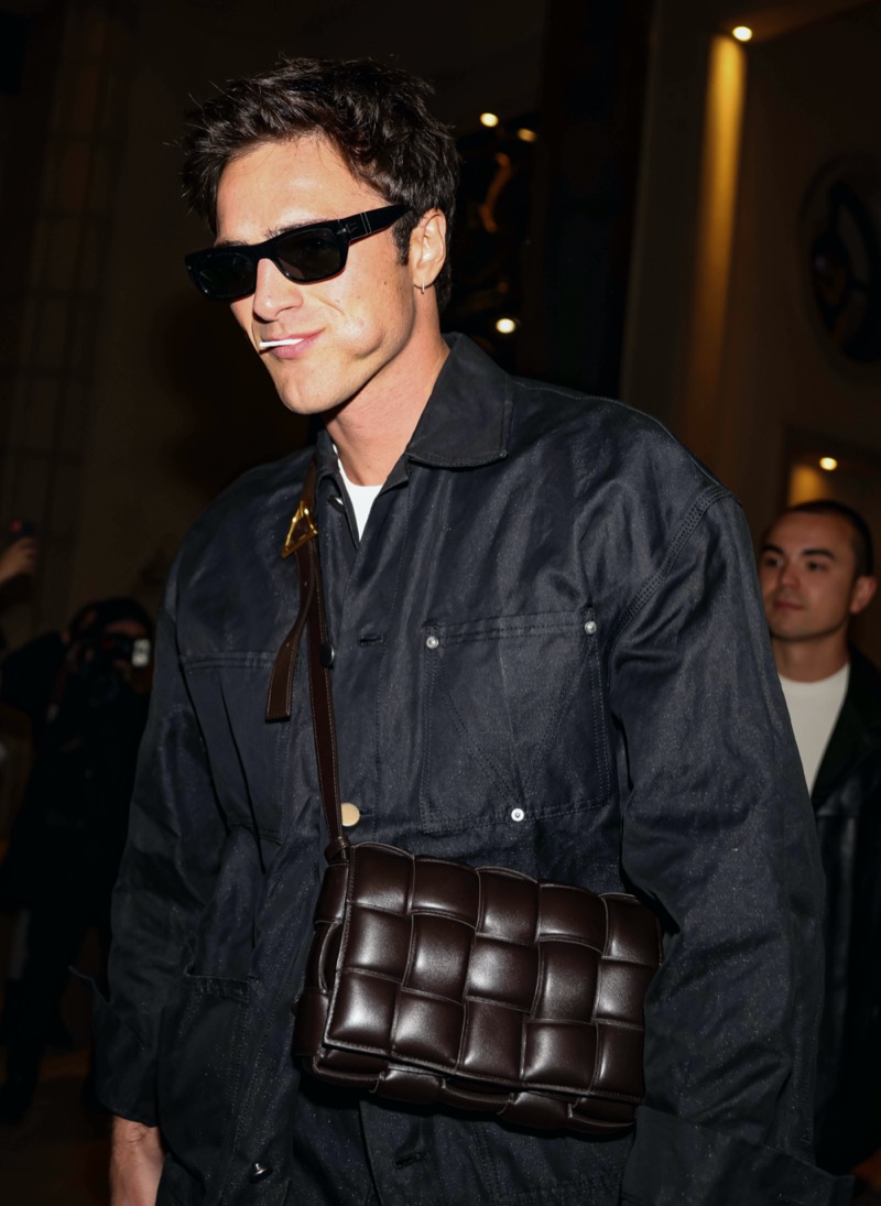 Gen Z Jacob Elordi Bottega Veneta Handbag