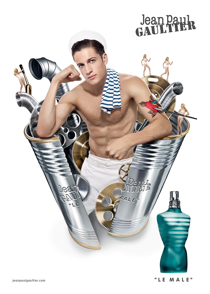 Jean Paul Gaultier Le Male 2016 Fragrance Campaign