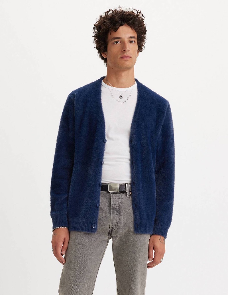 Levi's Fluffy Sweater Cardigan Men