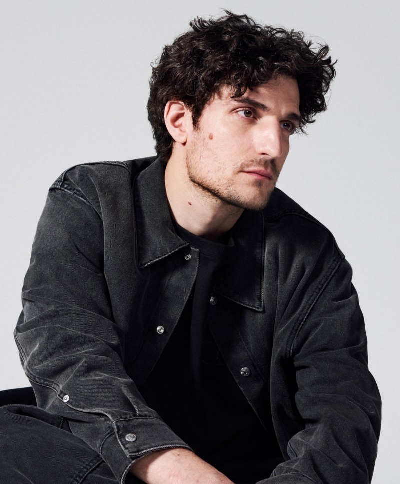 Louis Garrel Dior Denim 2024