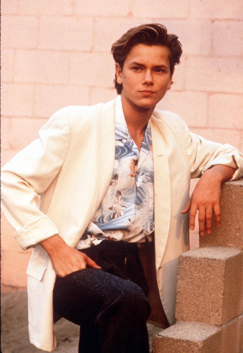 River Phoenix 80s Fashion Men