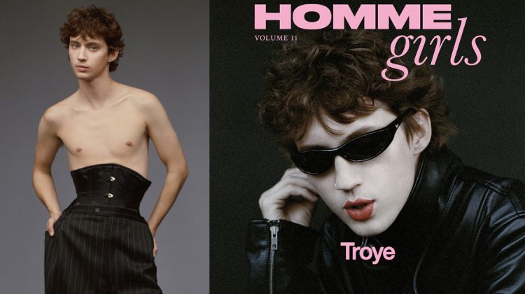 Troye Sivan Homme Girls 2024 Cover Photoshoot